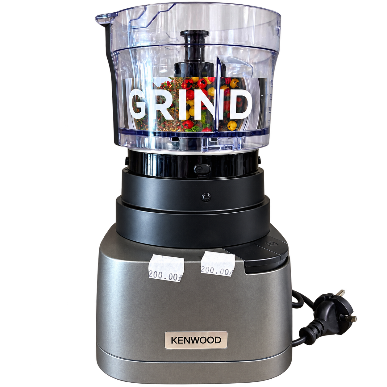 Kenwood Duo Prep 2 w 1 CHP80.000SI – siekacz i młynek