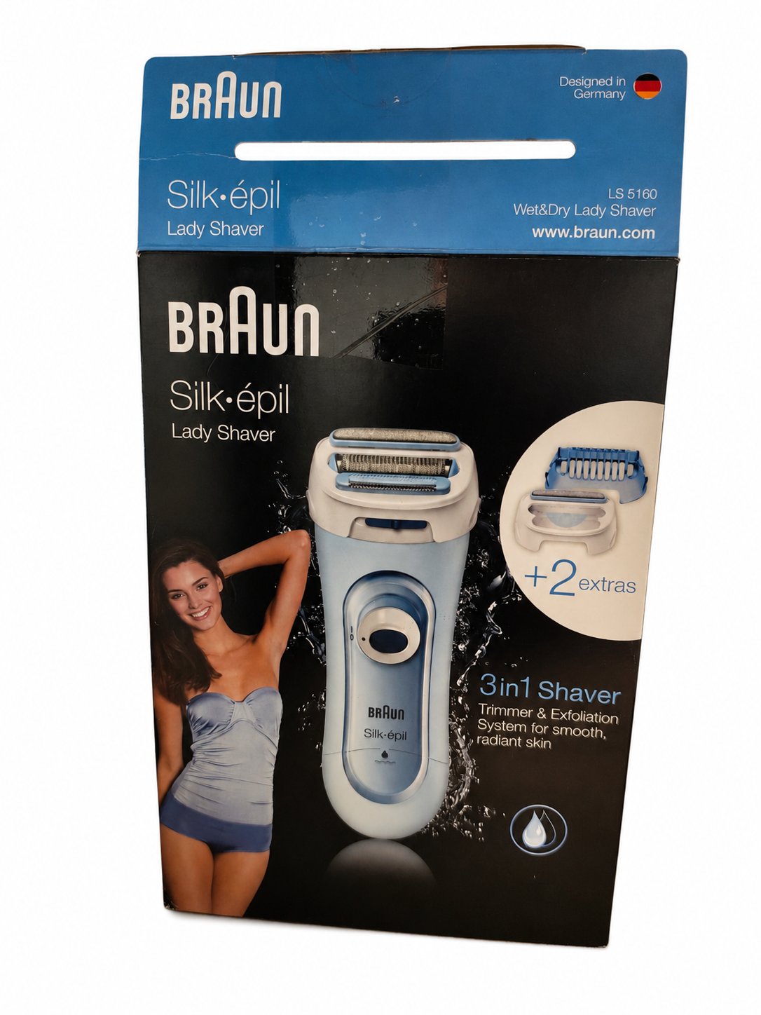 Braun Silk-épil LS5160 – damska golarka Wet & Dry 3 w 1