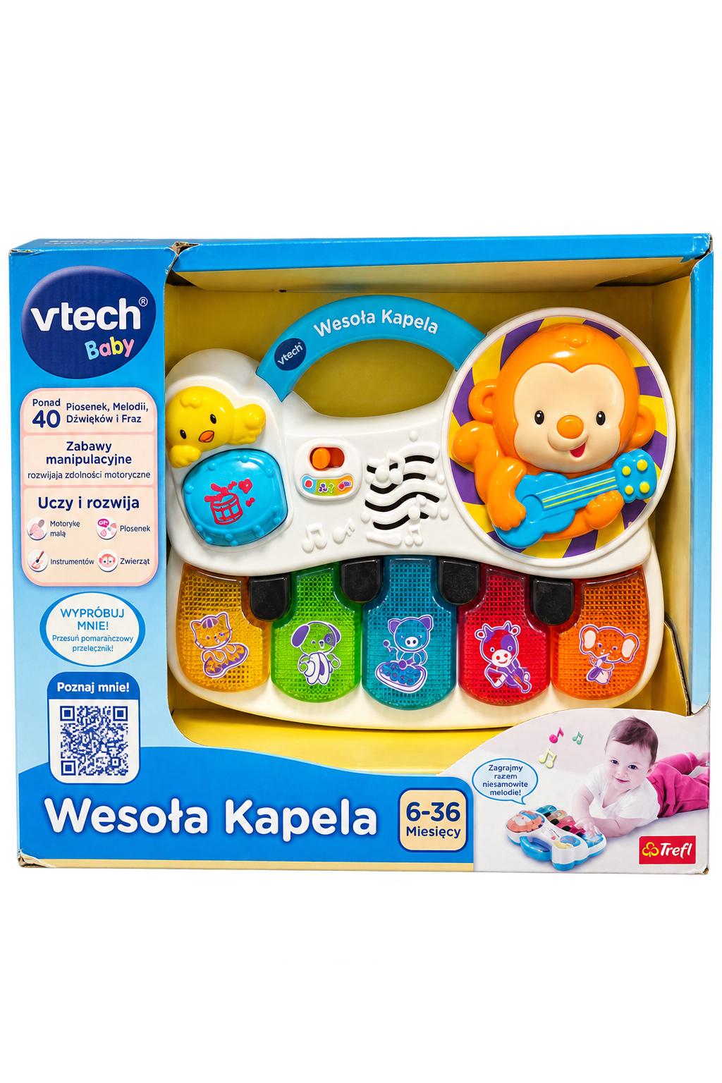 VTech Wesoła Kapela – interaktywne pianinko dla dzieci